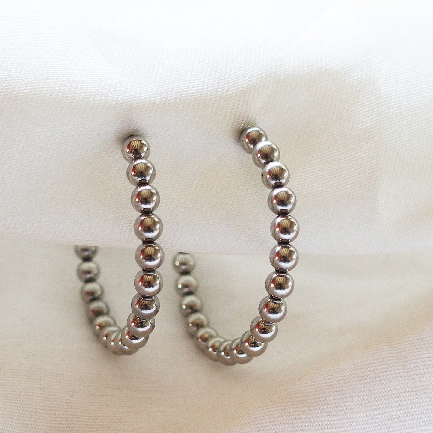 CORINNA - Big Hoops in acciaio inossidabile