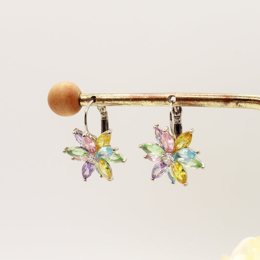 GWEN - Orecchini monachella in cubic zirconia