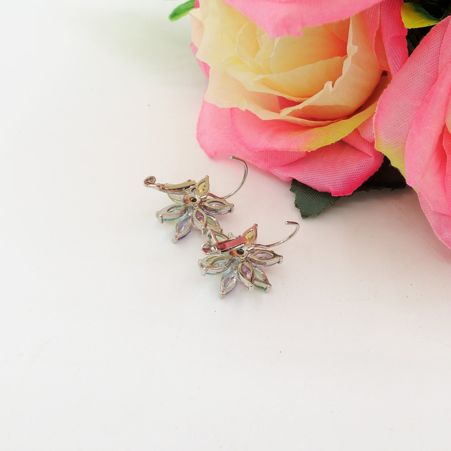 GWEN - Orecchini monachella in cubic zirconia