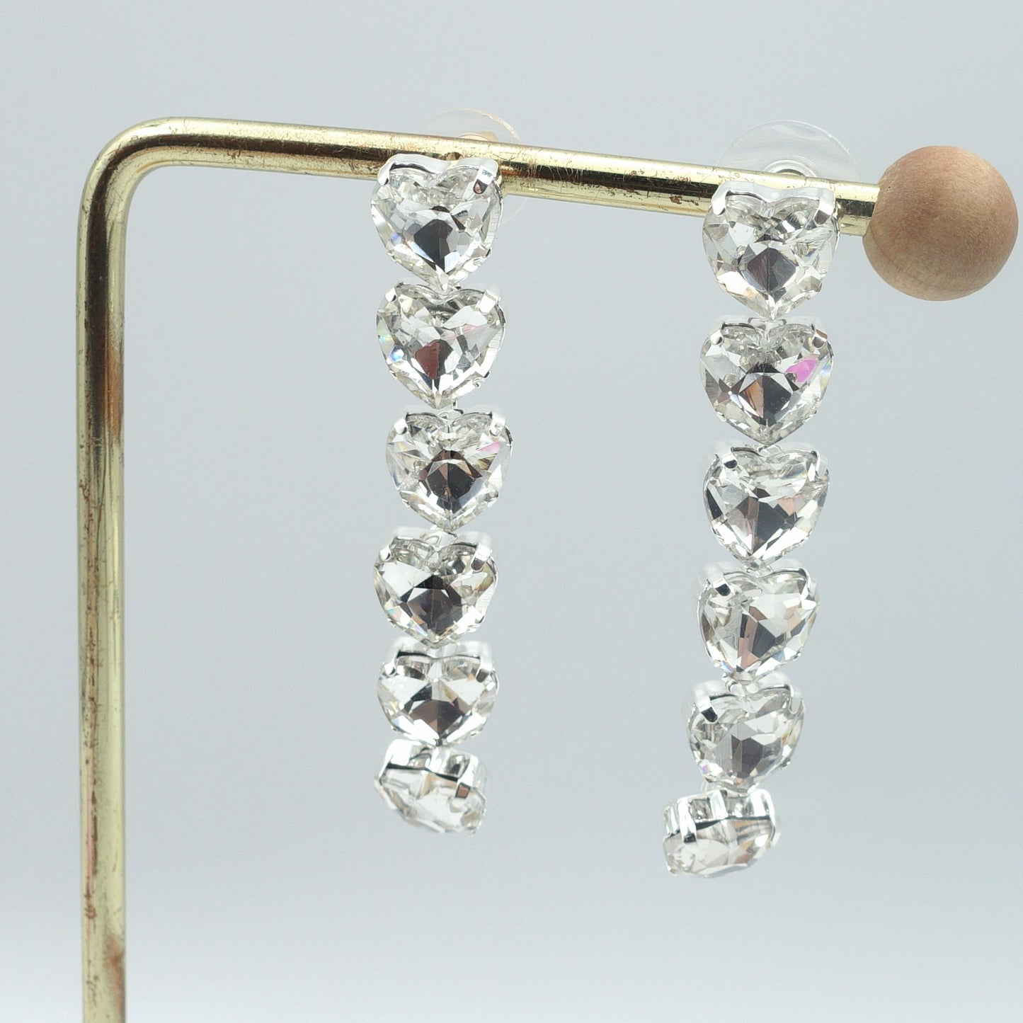 LUCE HEARTS - Orecchini con pietre sfaccettate