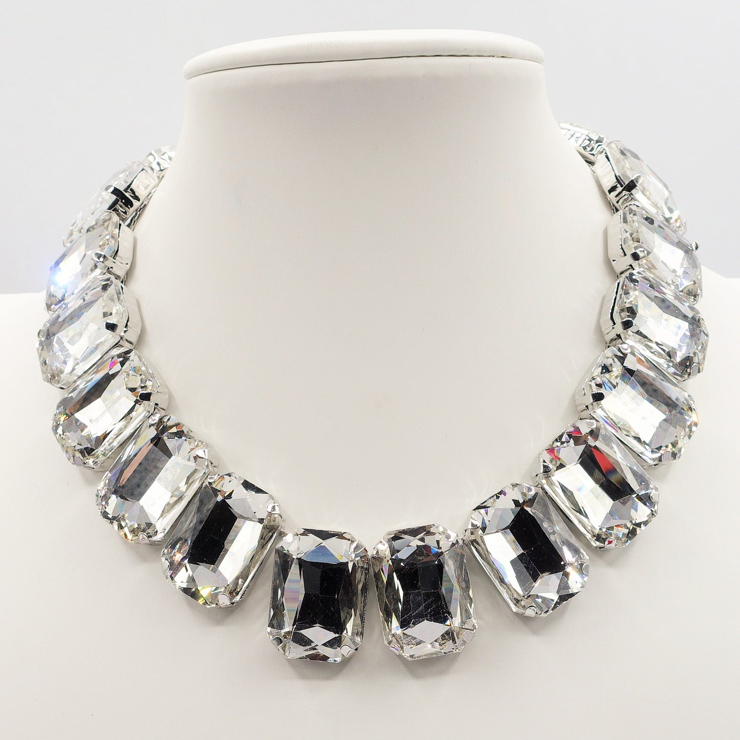 MARGOT LUXE SET - Collier ,Bracciale e Orecchini con pietre sfaccettate