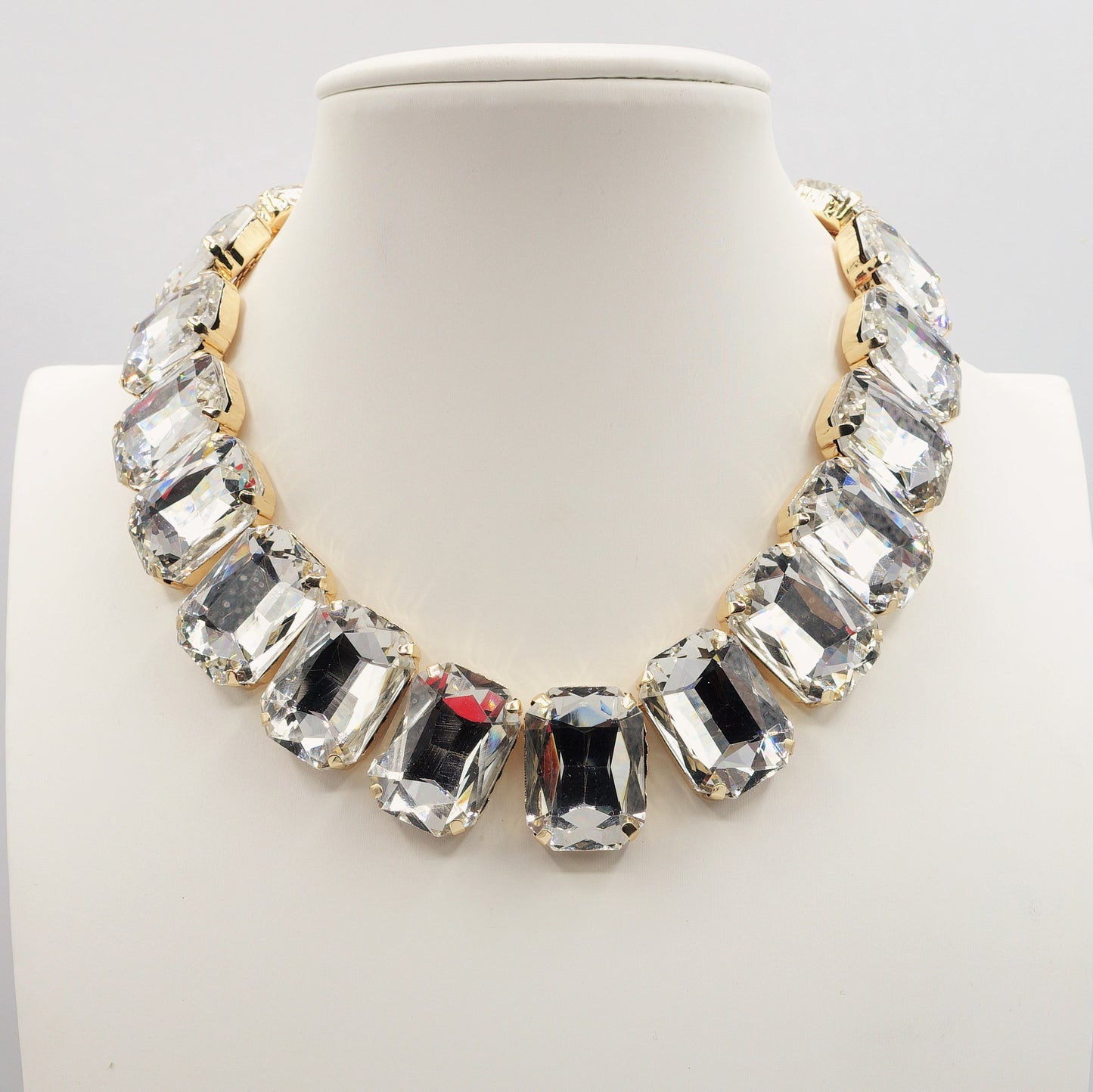 MARGOT LUXE SET - Collier ,Bracciale e Orecchini con pietre sfaccettate