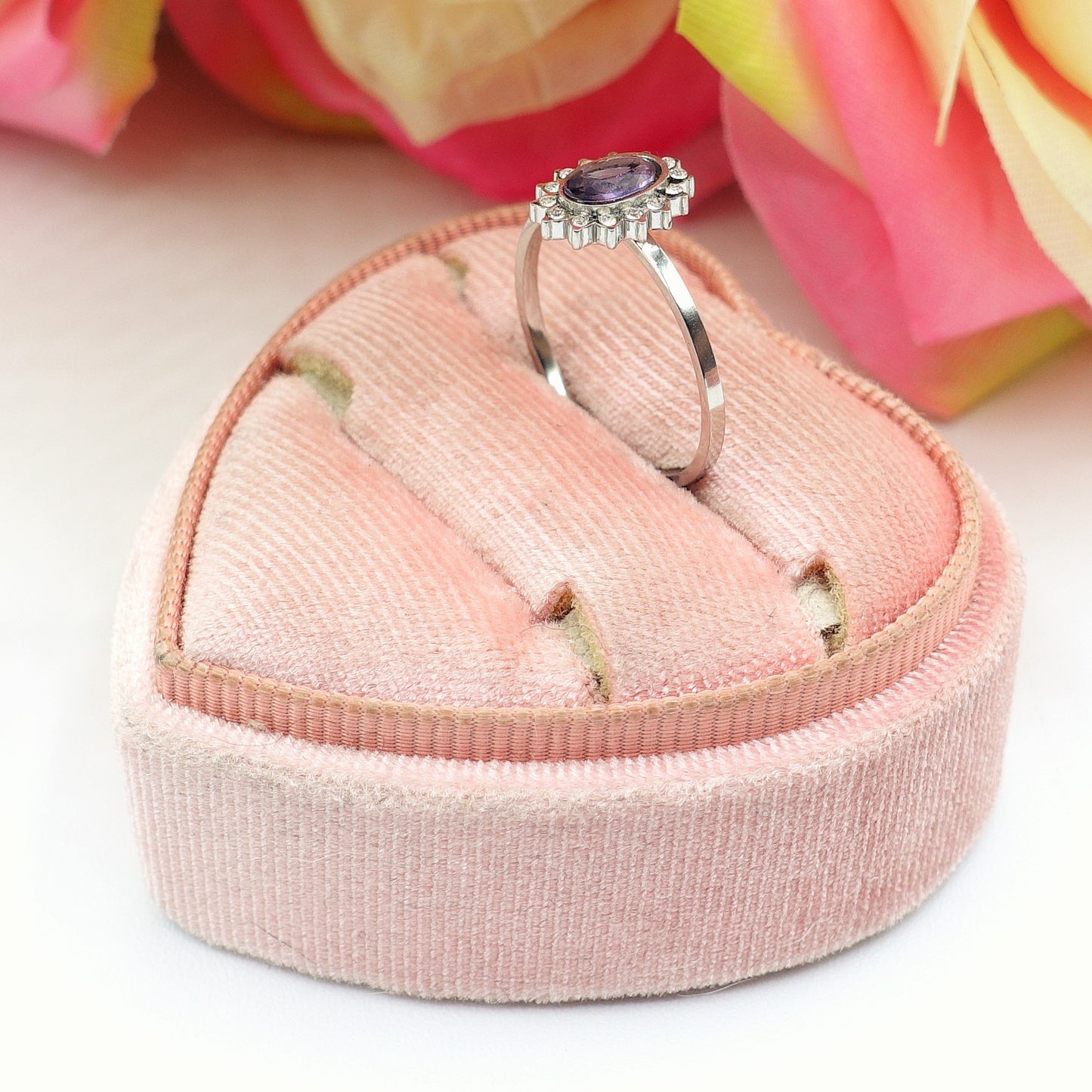 KATE MINI ~ Anello regolabile in ACCIAIO INOSSIDABILE con cubic zirconia
