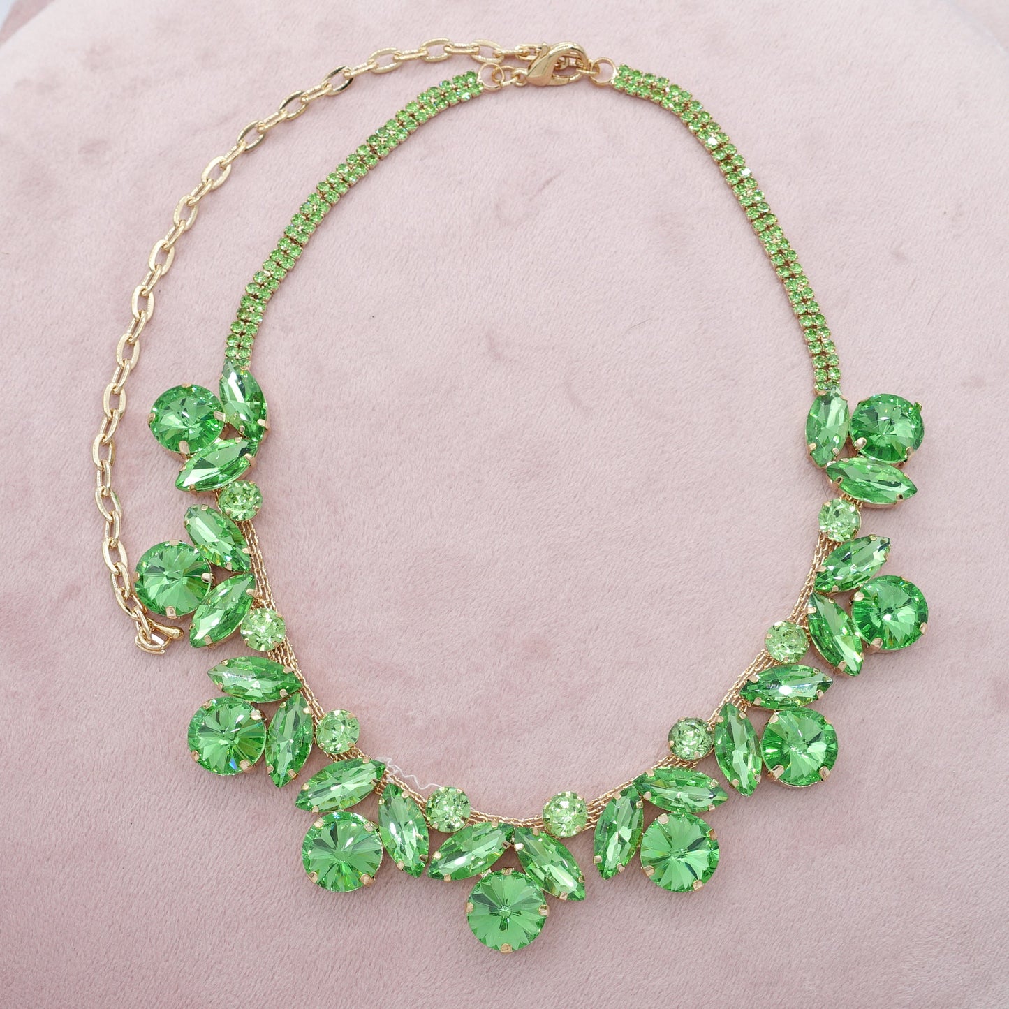 OPHELIA ~ Collana con pietre sfaccettate LUCE COLLECTION