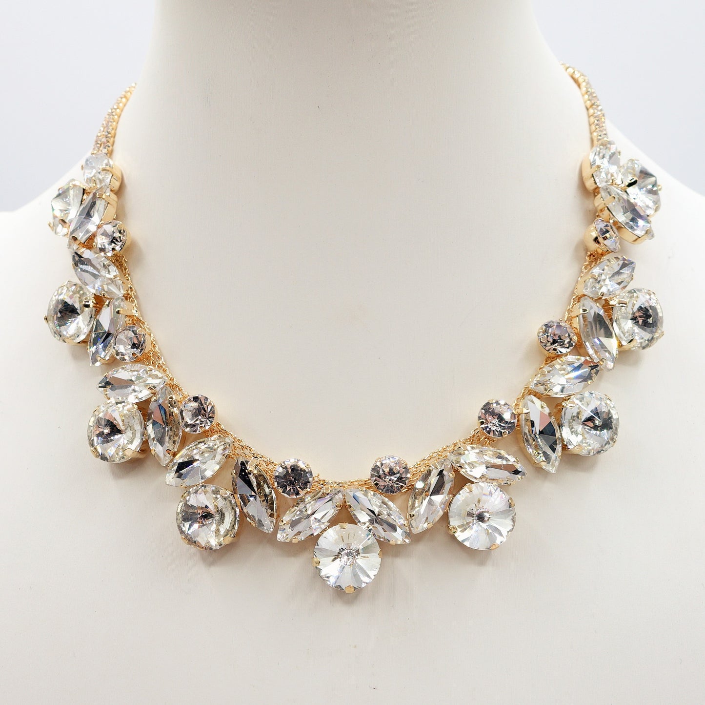 OPHELIA ~ Collana con pietre sfaccettate LUCE COLLECTION