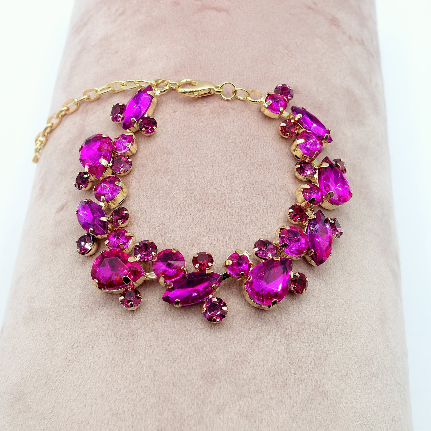 OPHELIA ~ Bracciale con pietre sfaccettate LUCE COLLECTION