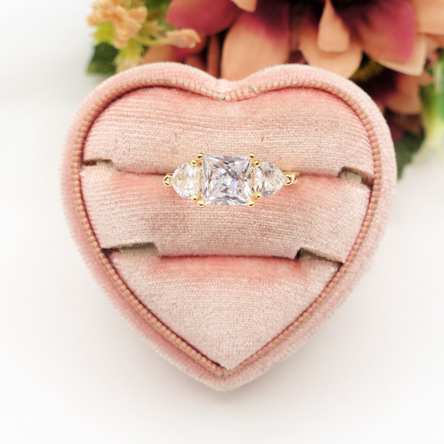 CHARIS trilogy ~ Anello regolabile con cubic zirconia