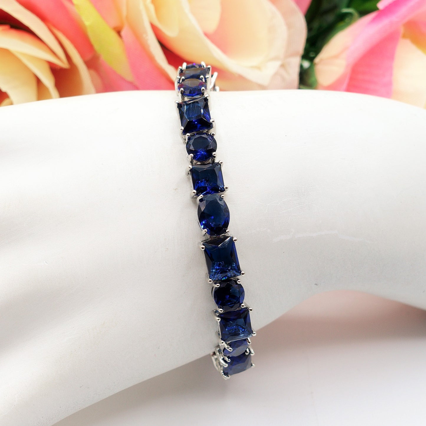 CHARIS LUXE - Bracciale Tennis con Cubic Zirconia RAINBOW