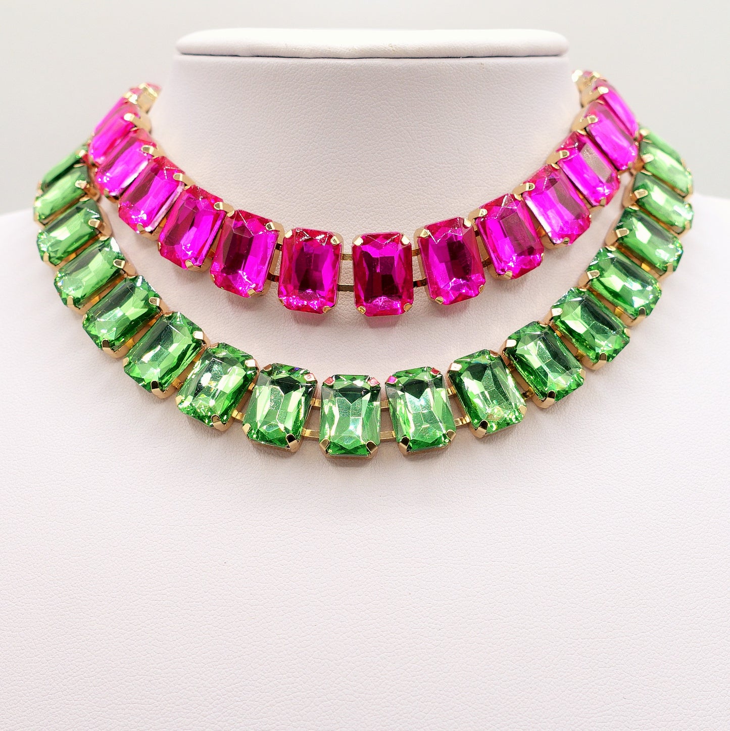 MARGOT choker con pietre sfaccettate - LUCE COLLECTION