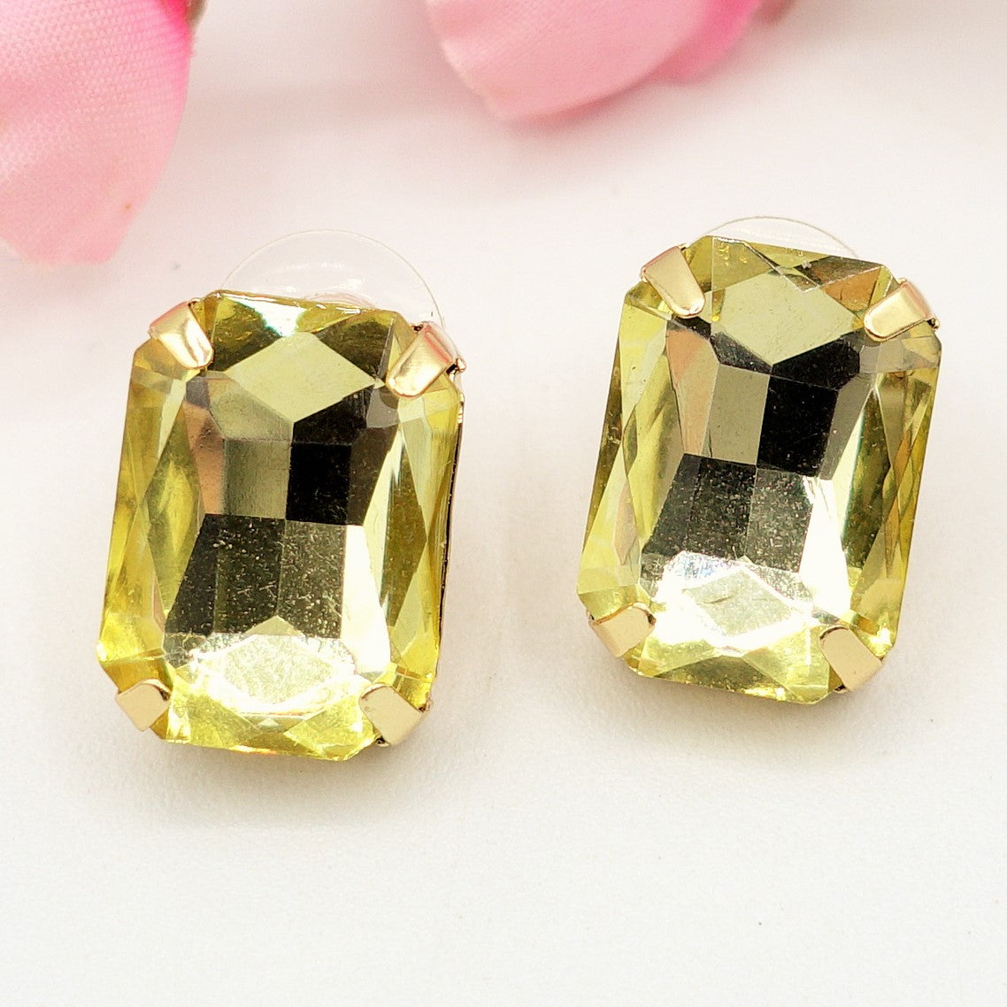 MARGOT STUDS - PAIO Orecchini a bottone con pietre sfaccettate