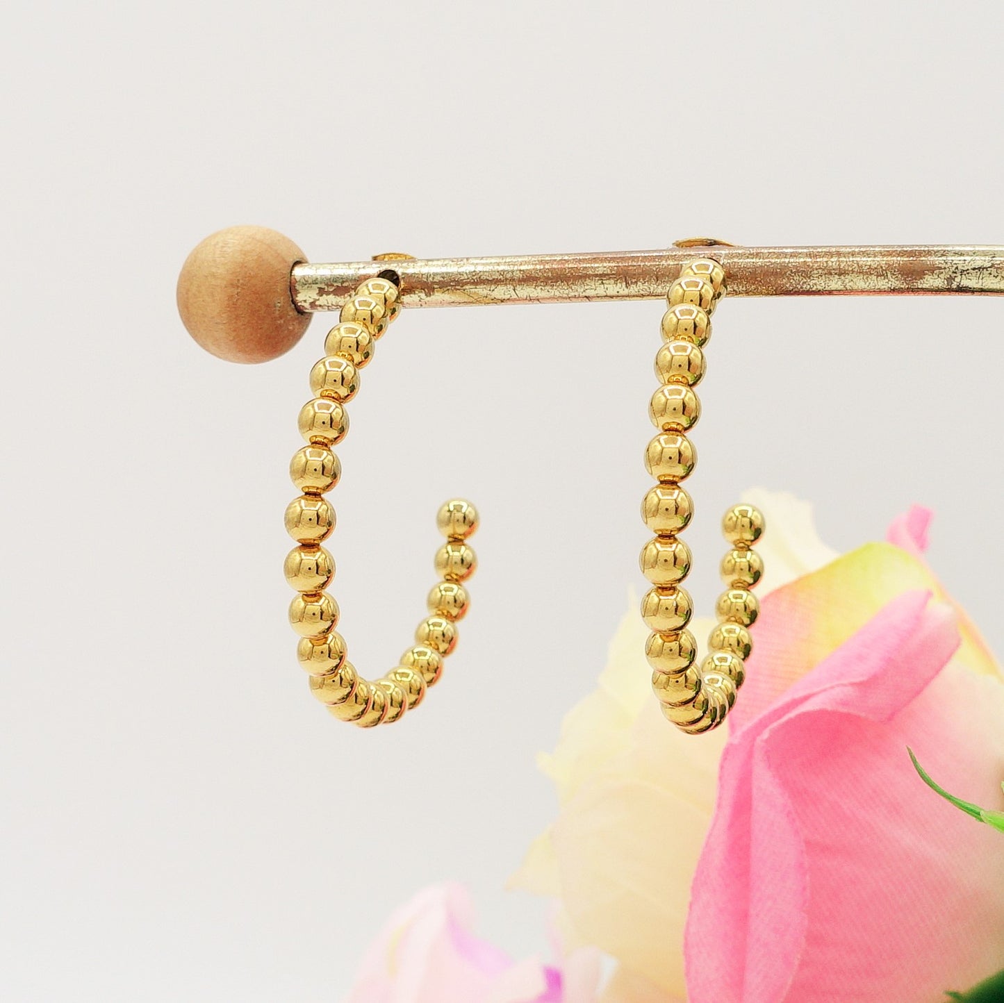 CORINNA - Big Hoops in acciaio inossidabile
