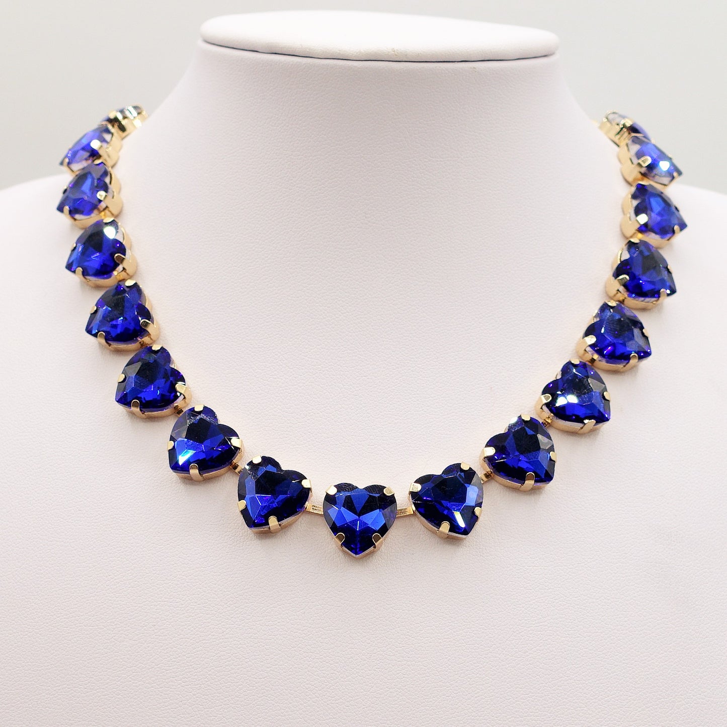 LUCE HEARTS 2.0 - collier con pietre A CUORE sfaccettate