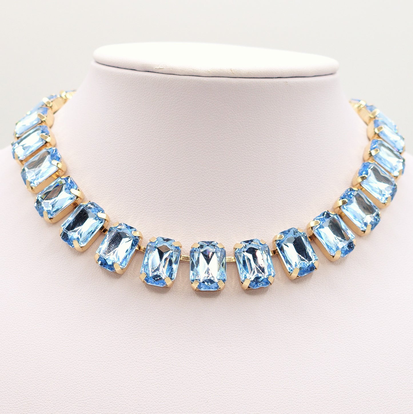 MARGOT choker con pietre sfaccettate - LUCE COLLECTION