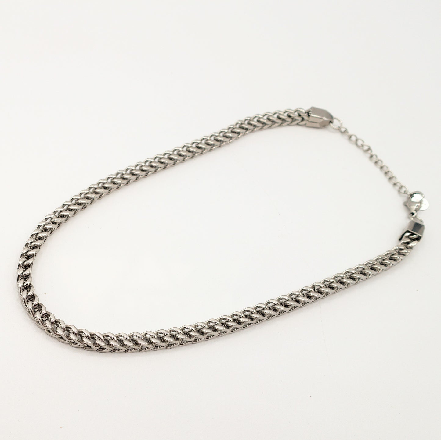 Collana catena INTRECCIO SQUARE uomo ACCIAIO