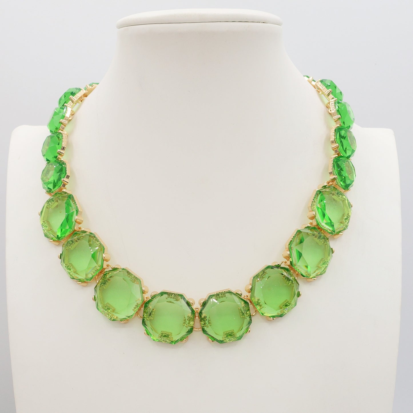 YVONNE - Big Stones - Collier con cristalli sfaccettati