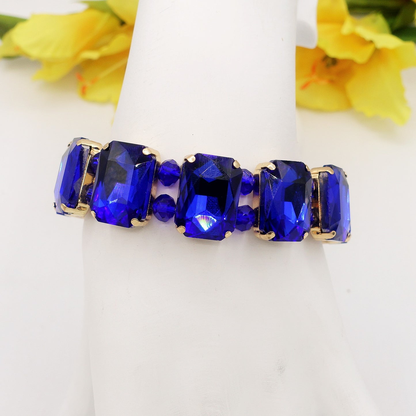 MARGOT PEARLS -Bracciale Elasticizzato con perle e pietre sfaccettate - LUCE COLLECTION