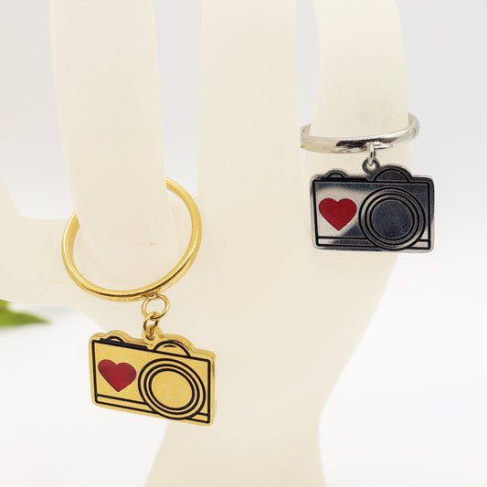 MEMORIES - ANELLO CIONDOLO - ACCIAIO INOSSIDABILE - REGOLABILE