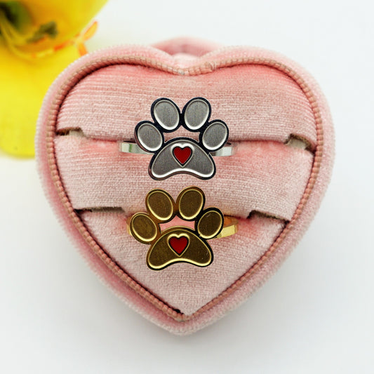 ZAMPA - ACCIAIO INOSSIDABILE ~ ANELLO REGOLABILE