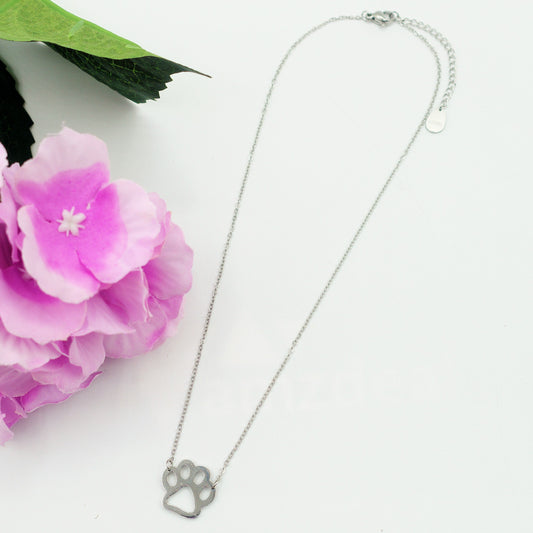 ZAMPA ~ ACCIAIO INOSSIDABILE- Collana con ciondolo ZAMPA