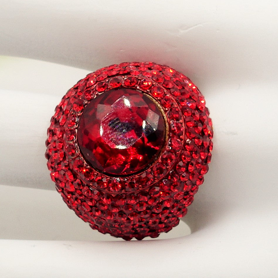 SELENE - Cocktail ring regolabile con cubic zirconia