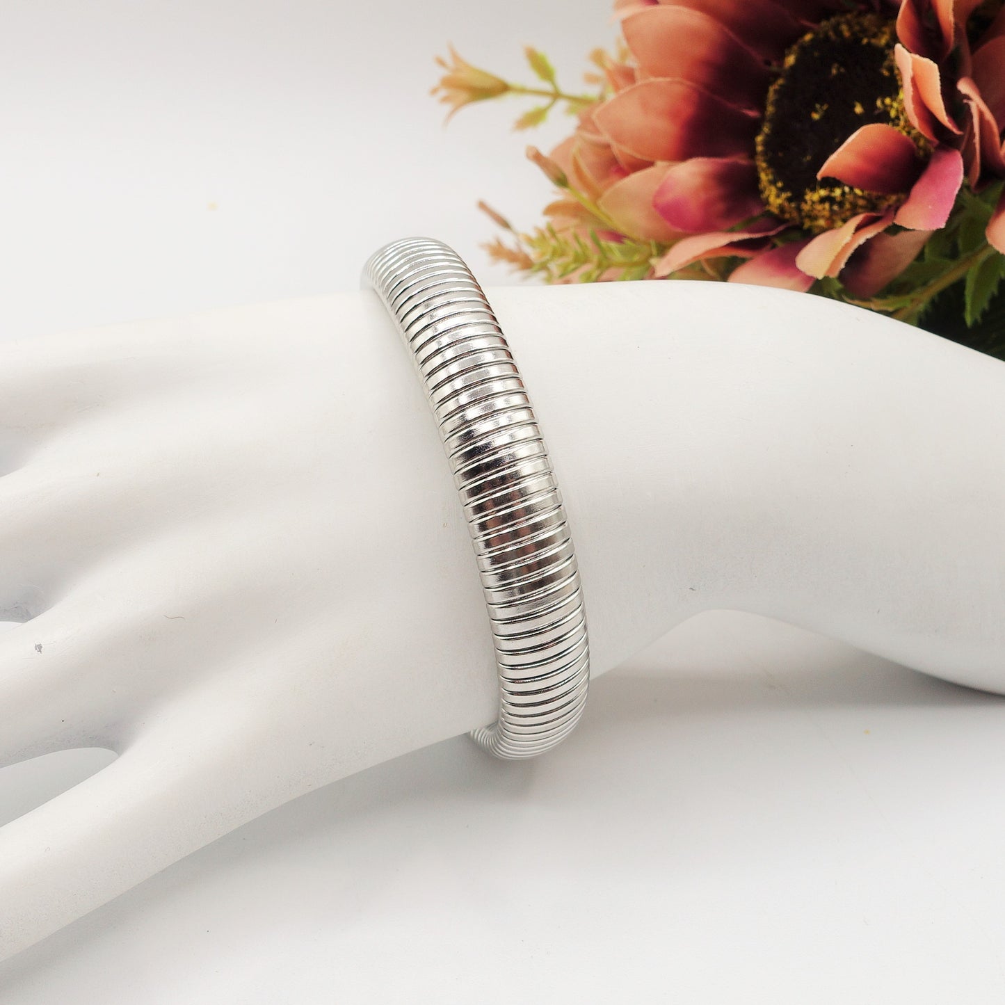 CASSANDRA ~ Acciaio Inossidabile-Bracciale TUBOGAS contrariè