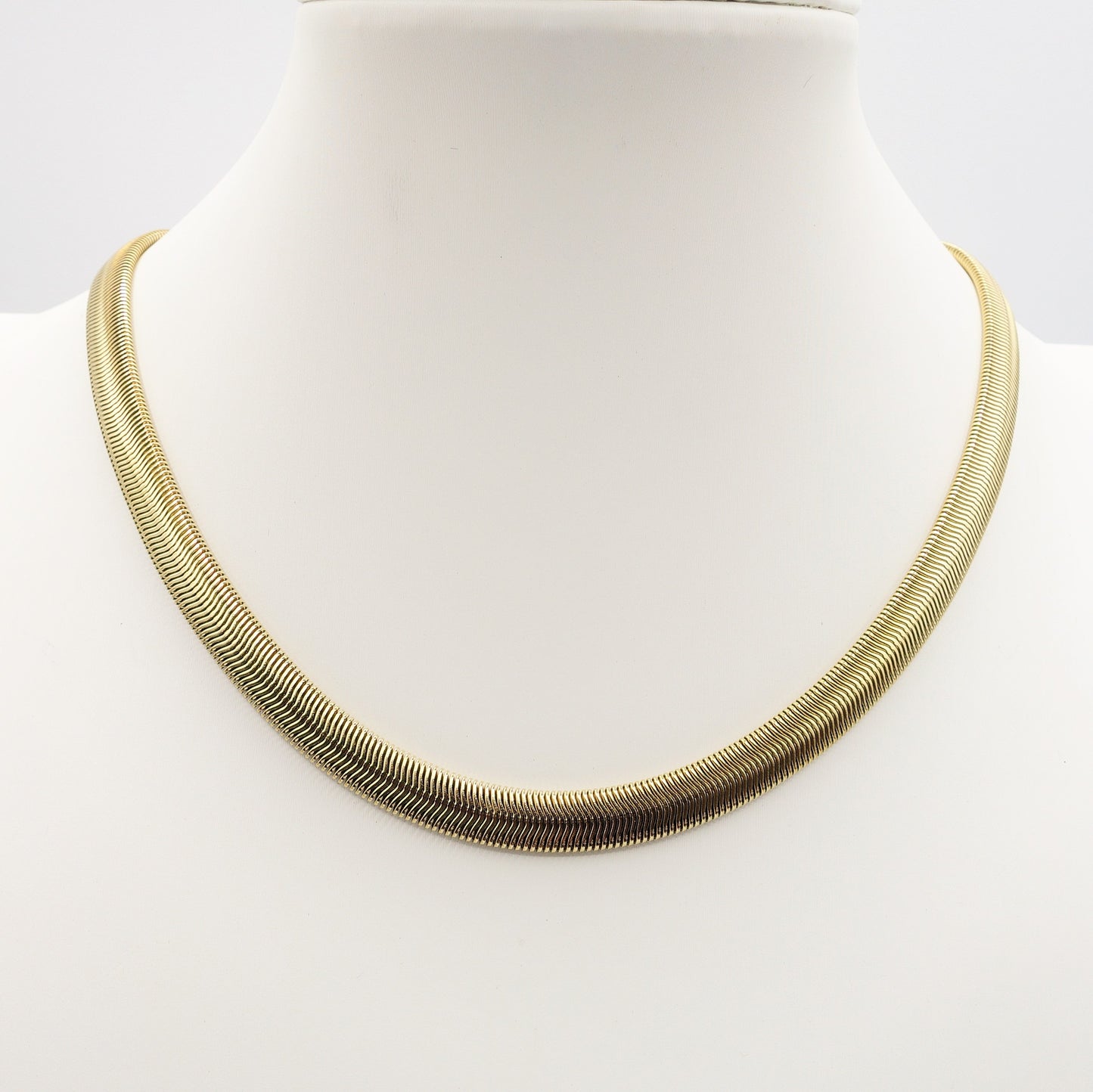 XENA ~ Collana Snake supersoft in ACCIAIO INOSSIDABILE