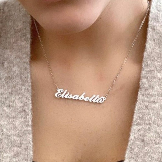 Collana "my name" Acciaio inossidabile