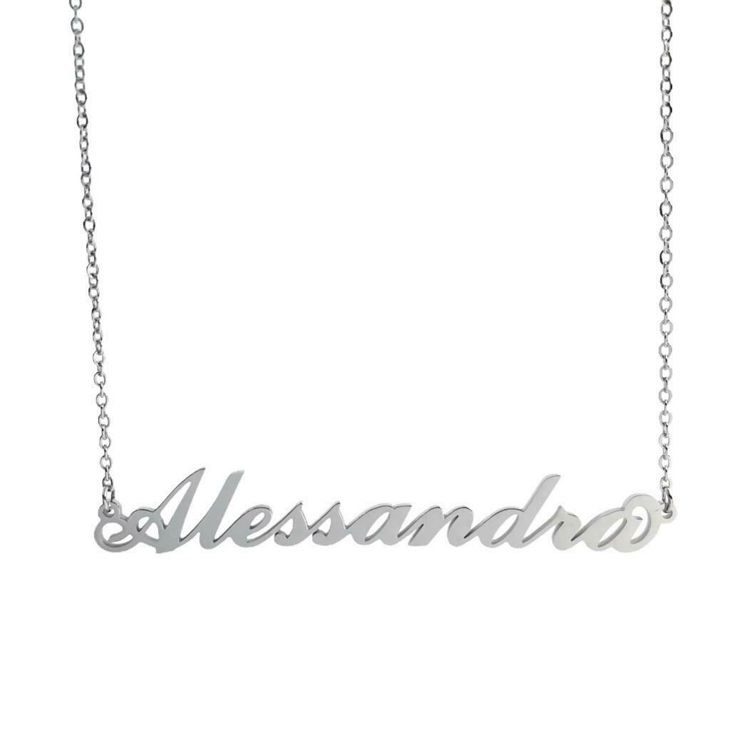 Collana "my name" Acciaio inossidabile