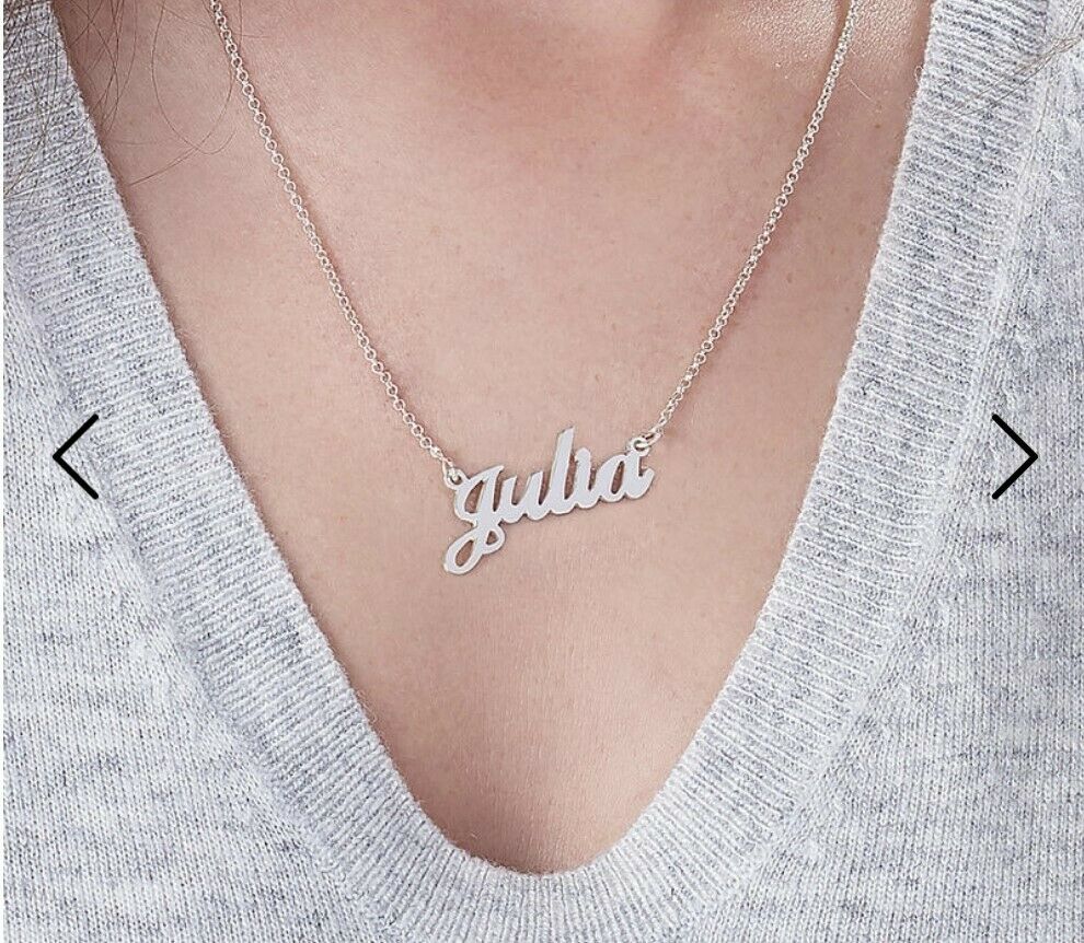 Collana "my name" Acciaio inossidabile