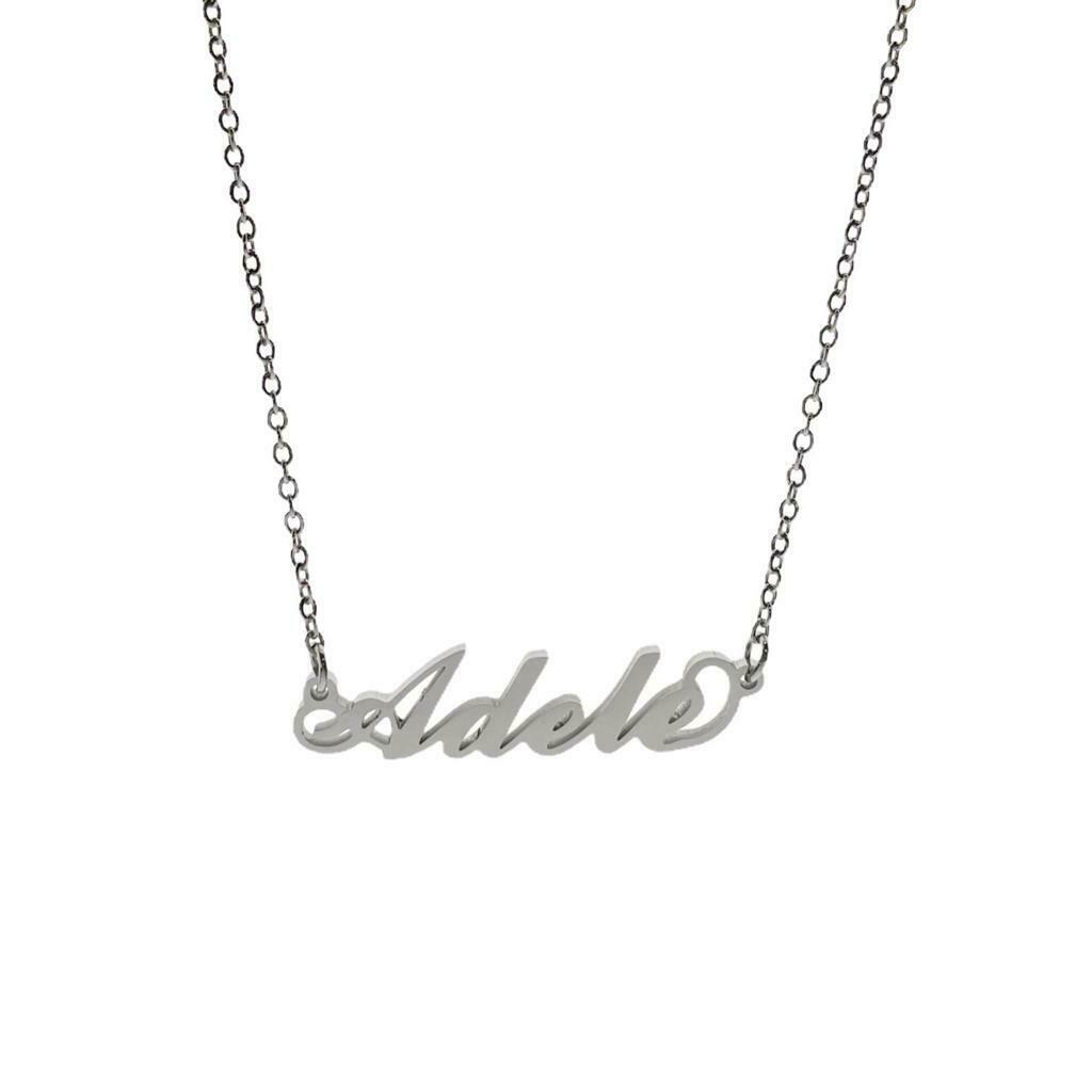 Collana "my name" Acciaio inossidabile