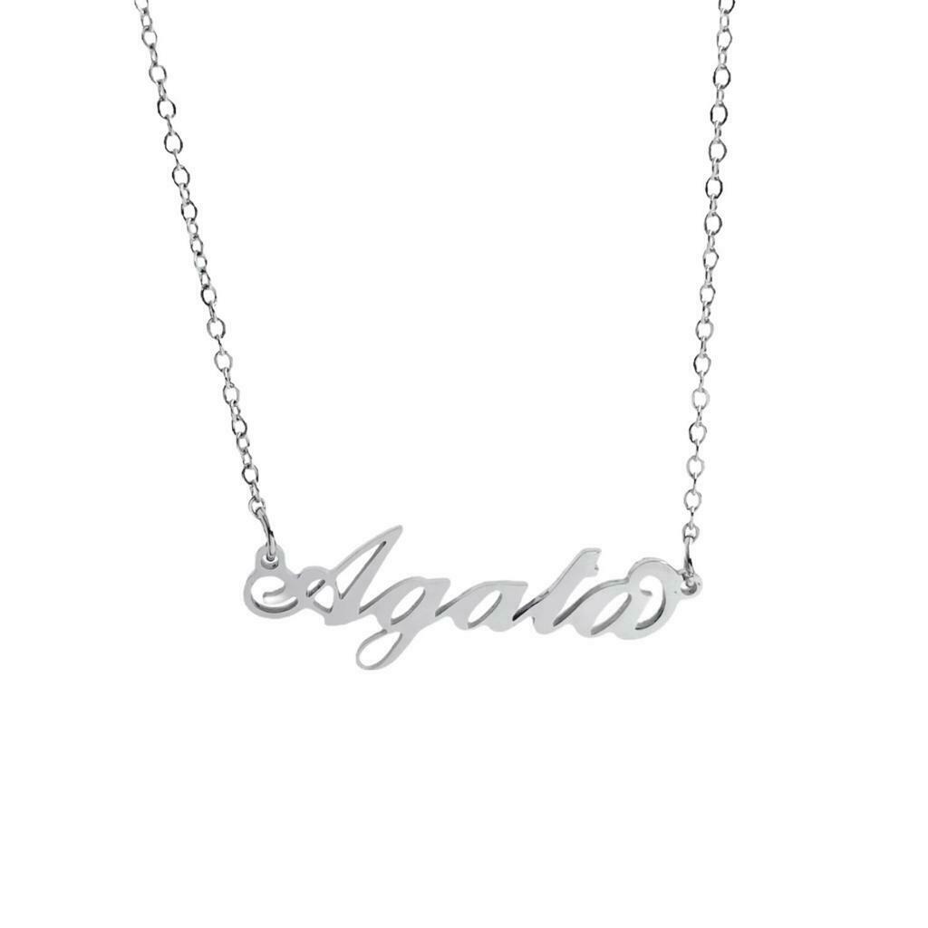 Collana "my name" Acciaio inossidabile