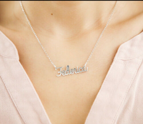 Collana "my name" Acciaio inossidabile