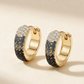 DEGRADE' COLOURS HOOPS - ACCIAIO INOSSIDABILE - OrecchinI a cerchio in cubic zirconia