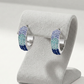 DEGRADE' COLOURS HOOPS - ACCIAIO INOSSIDABILE - OrecchinI a cerchio in cubic zirconia