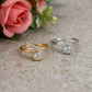 AMY CONTRARIE' ~ ARGENTO 925 ~ Anello in ARGENTO 925  con cuore in cubic zirconia regolabile