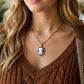 VERSAILLES LUXE Collana Pendente con CAMMEO - ACCIAIO INOSSIDABILE e Cubic Zirconia