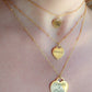 Cuore BIG - PERSONALIZZAMI ~ Collana in acciaio inossidabile + INCISIONE PERSONALIZZATA