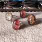 SANDAR ~ Anello regolabile in Quarzo Fantasma Phantom Quartz