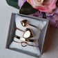 ALBA ~ Acciaio Inossidabile - Bracciale donna e uomo con nodo