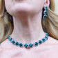 DELILAH COLOURS Collier Tennis - Collana con Cubic Zirconia rotondi