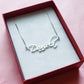 Collana NOME PERSONALIZZATO - ARGENTO 925