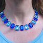 MARGOT Ocean SET -Collier & orecchini  con pietre sfaccettate