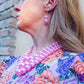 TRIPLE MAXI PEARLS  - Collana tripla perle - 5  VARIANTI COLORE