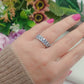 FEDE zirconi 3mm INFINITY ARGENTO 925 ~ Anello con cubic zirconia AAAAA