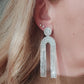 VALENCIA - Orecchini a cascata con cubic zirconia