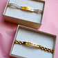 SET " YOU & ME " ~ 2 BRACCIALI lui e lei in acciaio inossidabile con INCISIONE PERSONALIZZATA
