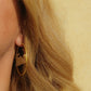 BRILLIANT big hoops - NOME PERSONALIZZATO Paio orecchini a cerchio in Acciaio Inossidabile