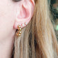 JOSIE hoops - ACCIAIO INOSSIDABILE -  Orecchini a cerchio con pallini