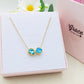 ALINA - ACCIAIO INOSSIDABILE - Collana con pendente in cubic zirconia