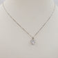 JADE ~ ARGENTO 925 ~ Collana con pendente cuore in cubic zirconia